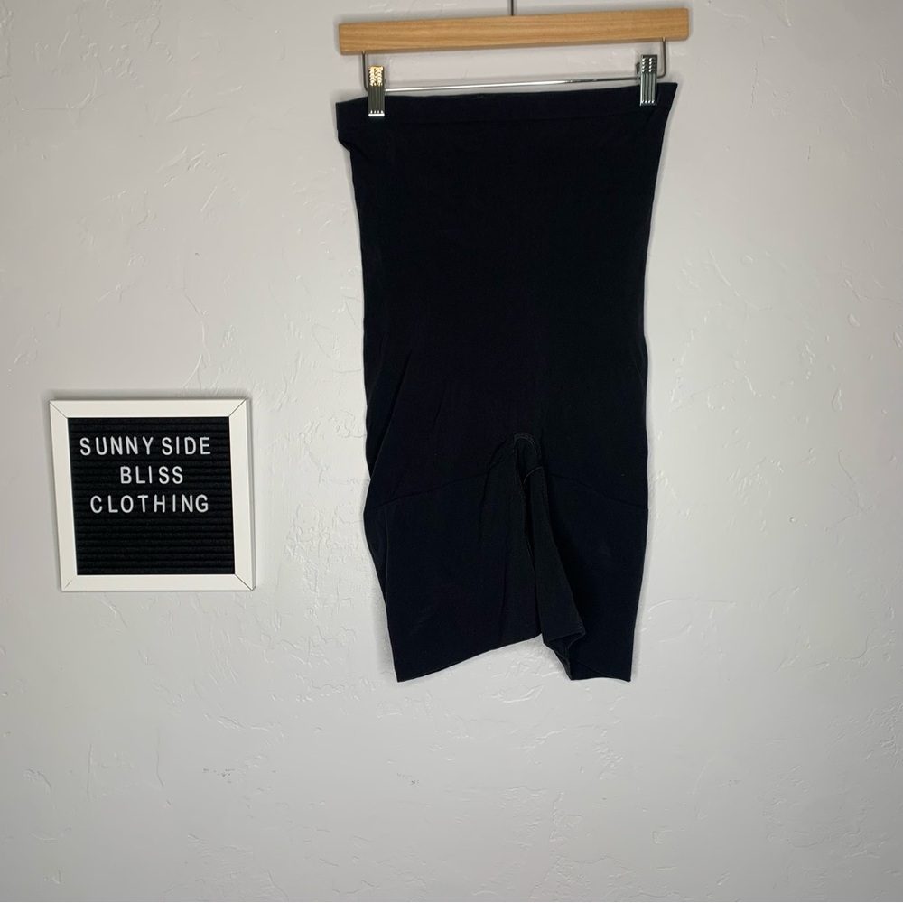 Spanx Black High Power Tummy Control Shapewear Shorts Women’s 3X Slimming